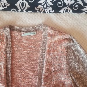 Cardigain - Pink & Orange Stripes - Maurices
